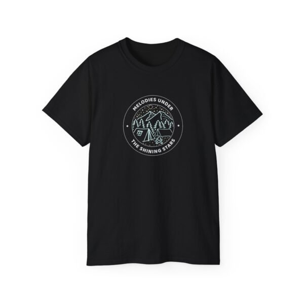 Melodies Under the Shining Stars Tee | Unisex Cotton Shirt, Camping Shirt, Outdoor Adventure T-Shirt, Music Lovers Gift, Starry Night [...]
