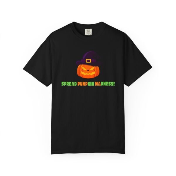 Halloween Pumpkin Madness T-Shirt, Unisex Graphic Tee, Spooky Season Apparel, Autumn Festive Wear, Fall Celebration Shirt, Trick or Treat